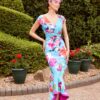Veni Infantino Dress Style 29810A - Crepe Azul