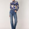 Omani Printed Stretch Top - Image 3