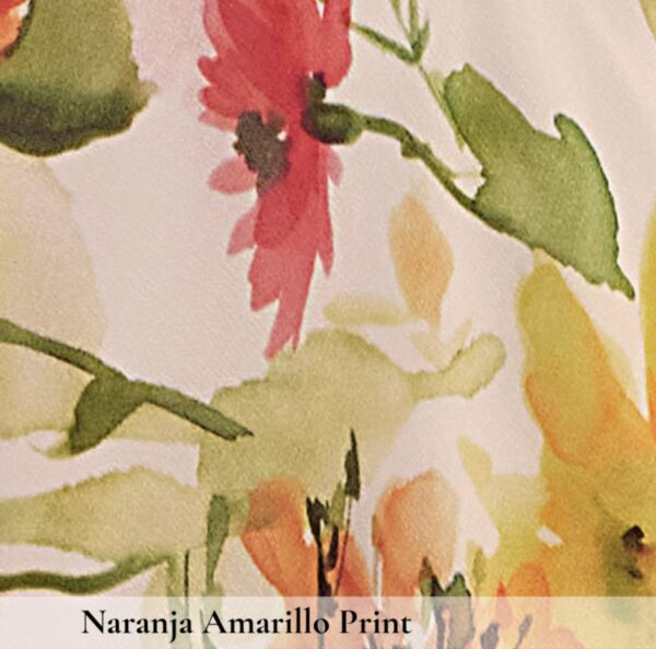 INVITATIONS BY VENI INFANTINO STYLE 29803 – Naranja/Amarillo Print - Image 2