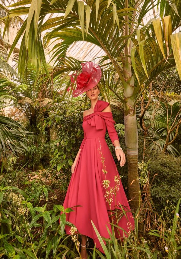 Veni Infantino A-line Dress Style 992214 - Fuchsia