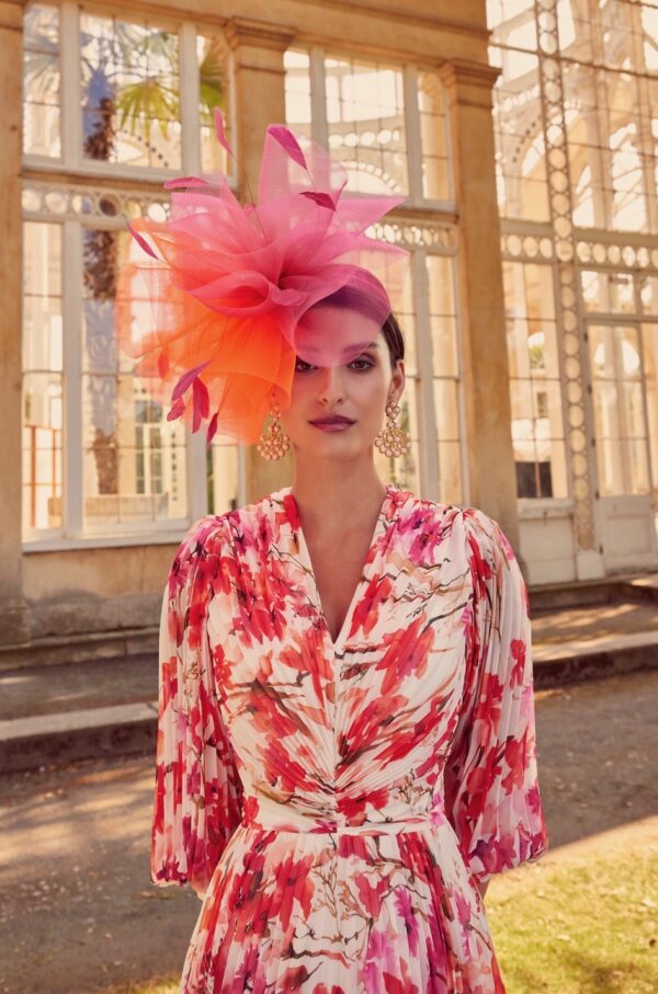 Invitations by Veni Infantino Style 29803 - Fuxia Coral Print - Image 2