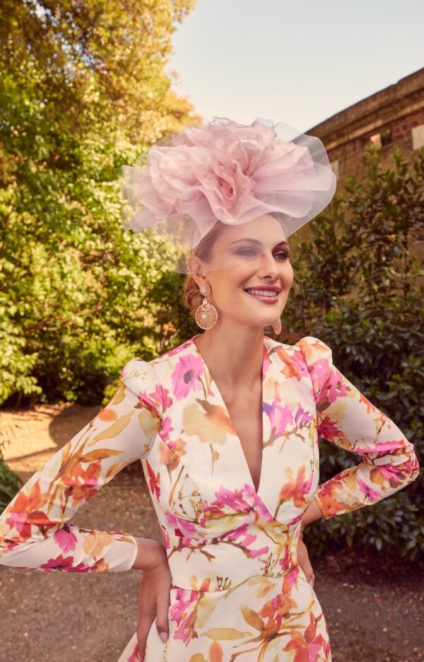 Invitations by Veni Infantino Dress Style 29662 - Fuxia/Lemon - Image 2