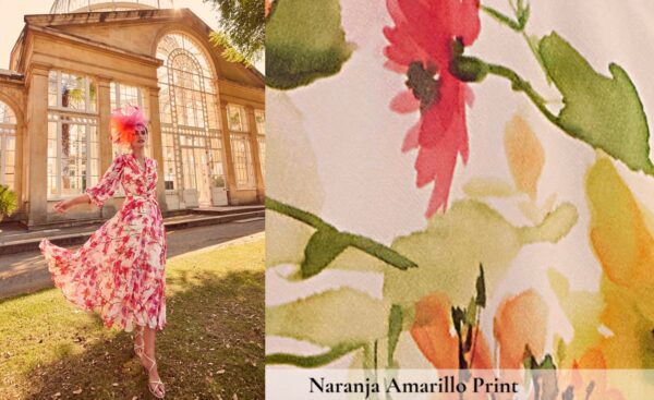 INVITATIONS BY VENI INFANTINO STYLE 29803 – Naranja/Amarillo Print