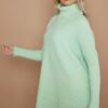 Ribbed Jumper - Pale Green - Image 3