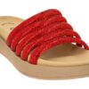 Gabor Red Multi-Strap Slide Sandals 63.752.85 - Image 6